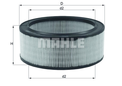 Filtre à air MAHLE ORIGINAL LX 516