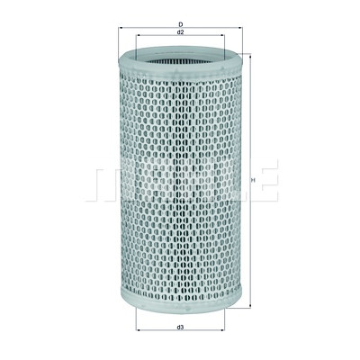 Filtre à air MAHLE ORIGINAL LX 519