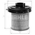 Filtre à air MAHLE ORIGINAL LX 520