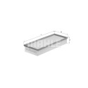 Filtre à air MAHLE ORIGINAL LX 521