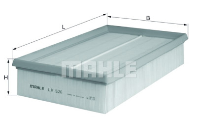 Filtre à air MAHLE ORIGINAL LX 526
