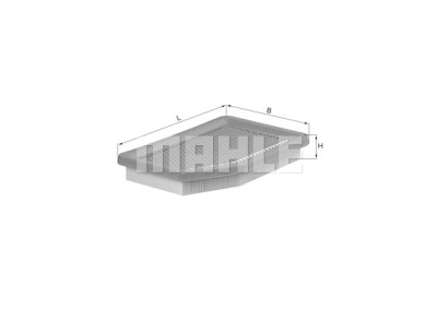 Filtre à air MAHLE ORIGINAL LX 546