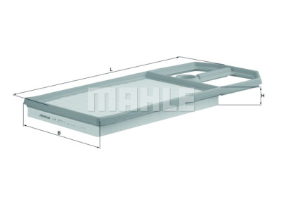 Filtre à air MAHLE ORIGINAL LX 571/1