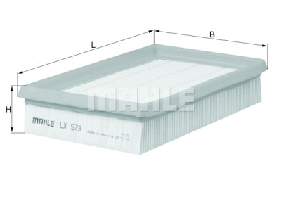 Filtre à air MAHLE ORIGINAL LX 573