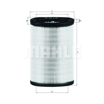 Filtre à air MAHLE ORIGINAL LX 597