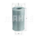 Filtre à air MAHLE ORIGINAL LX 611
