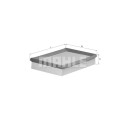 Filtre à air MAHLE ORIGINAL LX 643