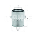 Filtre à air MAHLE ORIGINAL LX 673