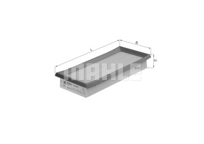 Filtre à air MAHLE ORIGINAL LX 689