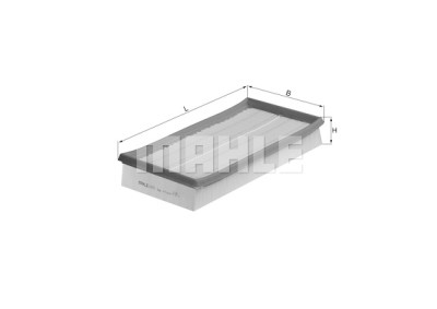 Filtre à air MAHLE ORIGINAL LX 692