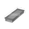 Filtre à air MAHLE ORIGINAL LX 704/1
