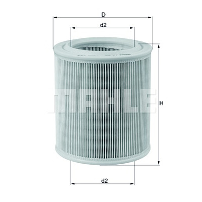 Filtre à air MAHLE ORIGINAL LX 706