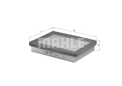 Filtre à air MAHLE ORIGINAL LX 71