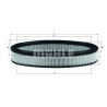 Filtre à air MAHLE ORIGINAL LX 716
