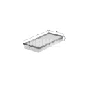 Filtre à air MAHLE ORIGINAL LX 726