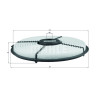 Filtre à air MAHLE ORIGINAL LX 729