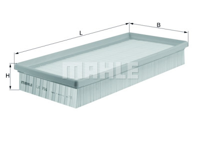 Filtre à air MAHLE ORIGINAL LX 756