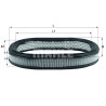 Filtre à air MAHLE ORIGINAL LX 78
