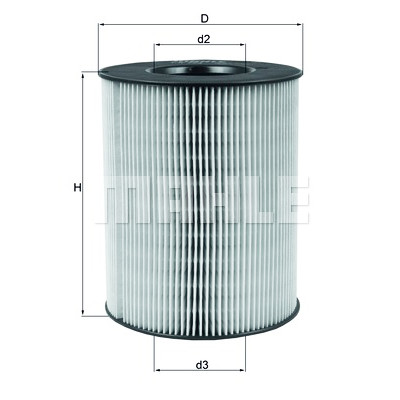 Filtre à air MAHLE ORIGINAL LX 794