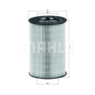 Filtre à air MAHLE ORIGINAL LX 813