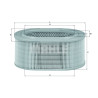 Filtre à air MAHLE ORIGINAL LX 817
