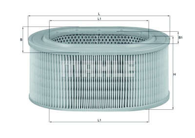 Filtre à air MAHLE ORIGINAL LX 817