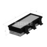 Filtre à air MAHLE ORIGINAL LX 824