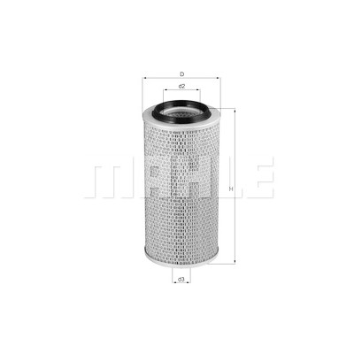 Filtre à air MAHLE ORIGINAL LX 83