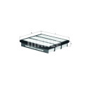 Filtre à air MAHLE ORIGINAL LX 839