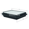 Filtre à air MAHLE ORIGINAL LX 849