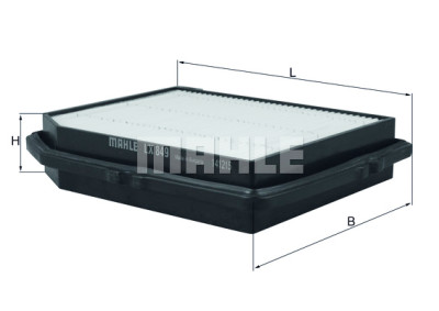 Filtre à air MAHLE ORIGINAL LX 849