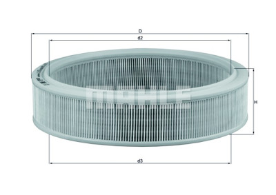 Filtre à air MAHLE ORIGINAL LX 853