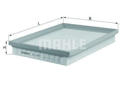 Filtre à air MAHLE ORIGINAL LX 887