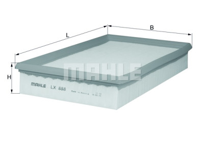 Filtre à air MAHLE ORIGINAL LX 888
