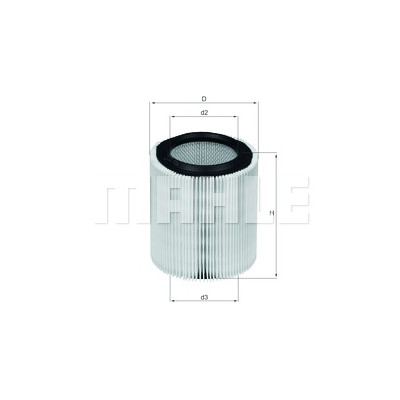 Filtre à air MAHLE ORIGINAL LX 898