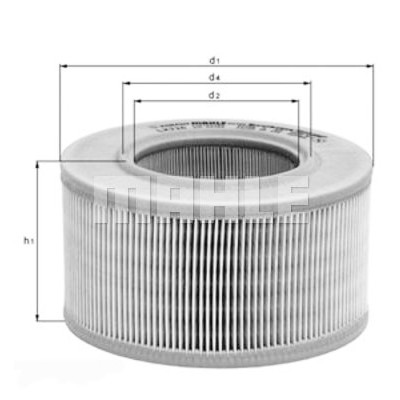 Filtre à air MAHLE ORIGINAL LX 915