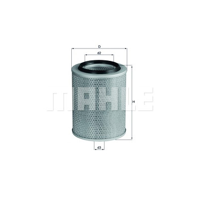 Filtre à air MAHLE ORIGINAL LX 92