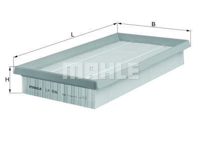 Filtre à air MAHLE ORIGINAL LX 936