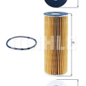 Filtre à huile MAHLE ORIGINAL OX 133D