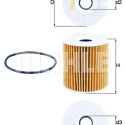 Filtre à huile MAHLE ORIGINAL OX 149D
