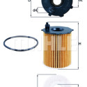 Filtre à huile MAHLE ORIGINAL OX 171/16D