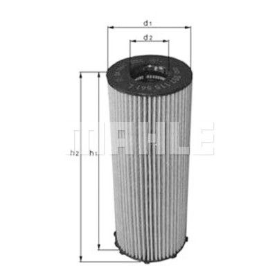 Filtre à huile MAHLE ORIGINAL OX 354D