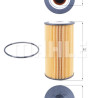 Filtre à huile MAHLE ORIGINAL OX 358D