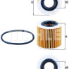 Filtre à huile MAHLE ORIGINAL OX 416D1
