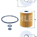 Filtre à huile MAHLE ORIGINAL OX 422D