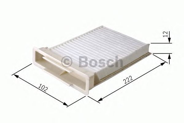 Filtre à air d'habitacle BOSCH 1 987 432 179