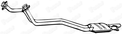 Silencieux avant