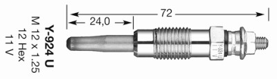 Bougie de préchauffage
