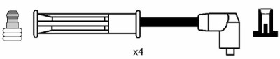 Jeu de câbles d'allumage NGK 8185