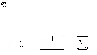 Sonde lambda NGK 91312